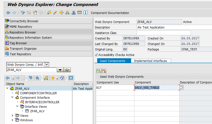 Component Usage